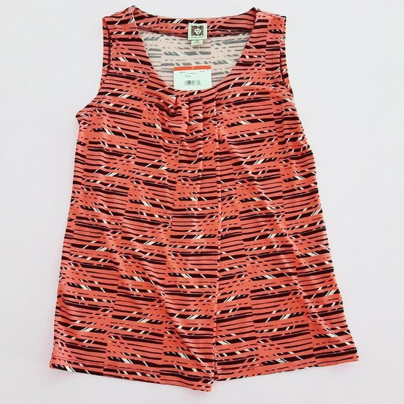 NWT Anne Klein Sleeveless Stretch Knit Top (Tank/Shell), PXS, PP, 2P, 4P - Picture 1 of 2
